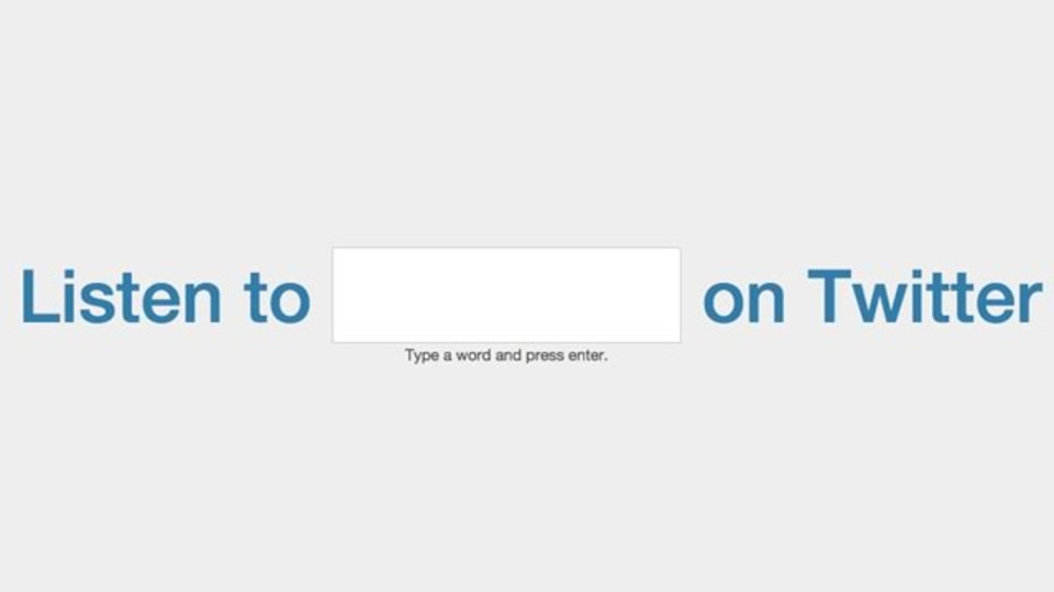 指定したキーワードを含むツイートのムードを解析してくれるサイト「Listen to Twitter」