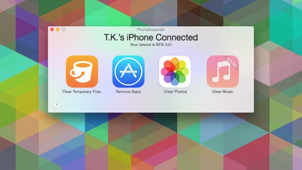 『PhoneExpander』でiOSデバイスのストレージがスッキリ
