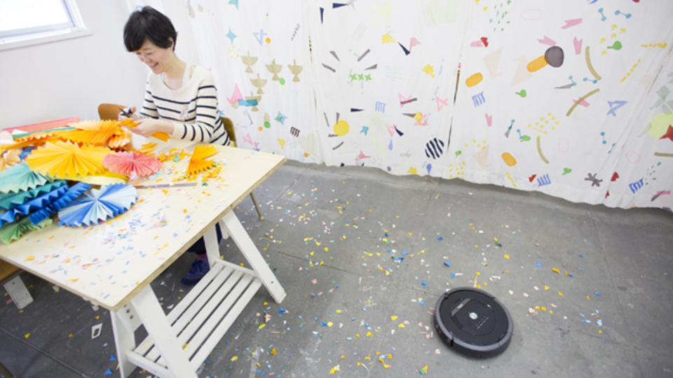ロボットがオフィスにやってきた!デザインムジカのルンバ&ブラーバ体験