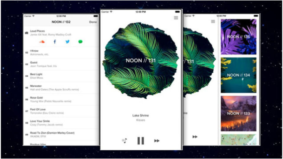 知る人ぞ知るiPhone用の音楽アプリ『Noon Pacific』が無料に