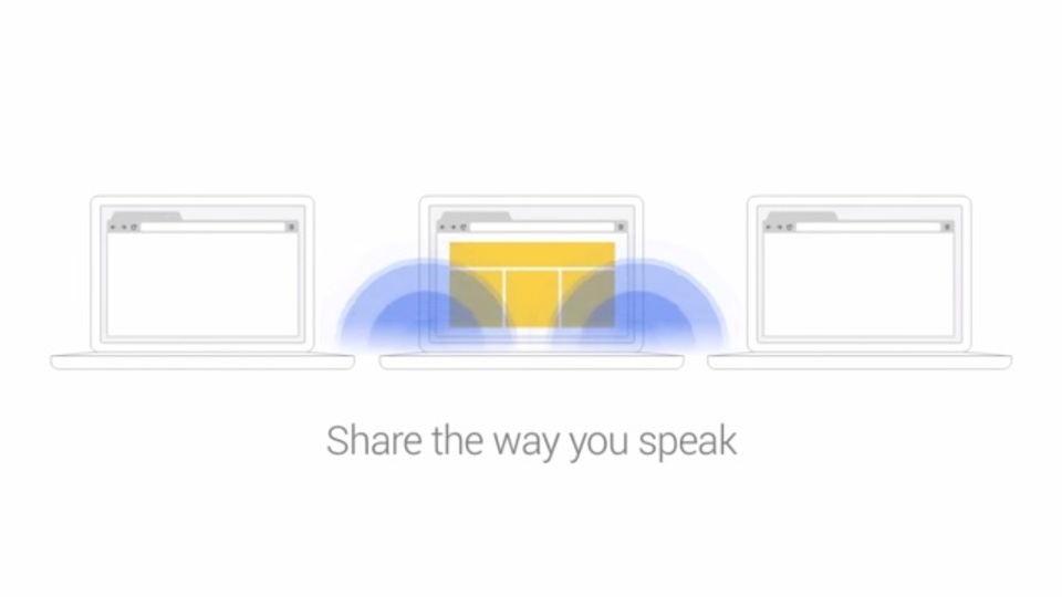 コード音声でリンクURLを瞬時にシェアできる『Google Tone』