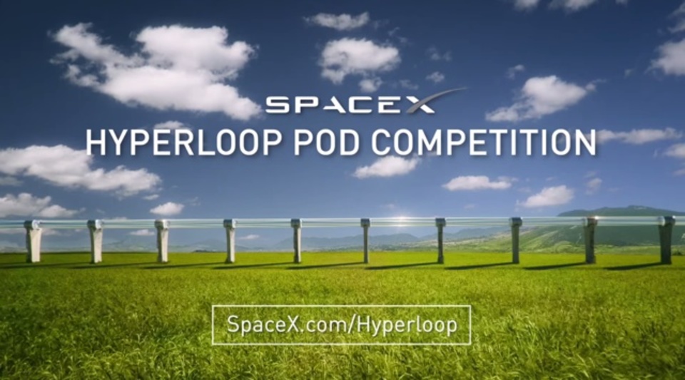 SpaceX社、イーロン・マスクのHyperloop用ポッド製作者を募集中