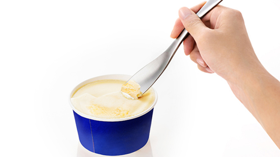 「スプーン」でアイスの美味しさが変わる?