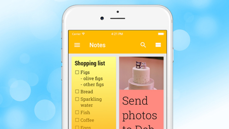 Google純正メモアプリ「Google Keep」のiOS版が登場