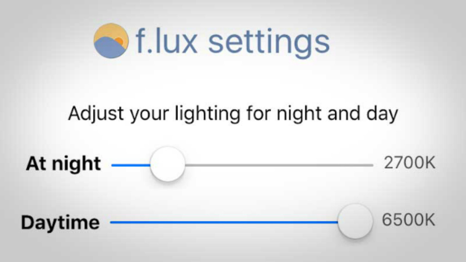 画面の色温度を調整するアプリ『f.lux』が公開停止に。代用するなら『Gamma Thigny』か。