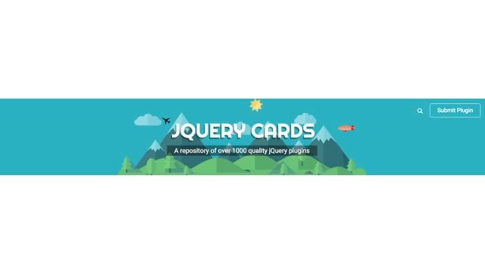 1000以上のjQueryプラグインが探せるサイト「jQuery Cards」
