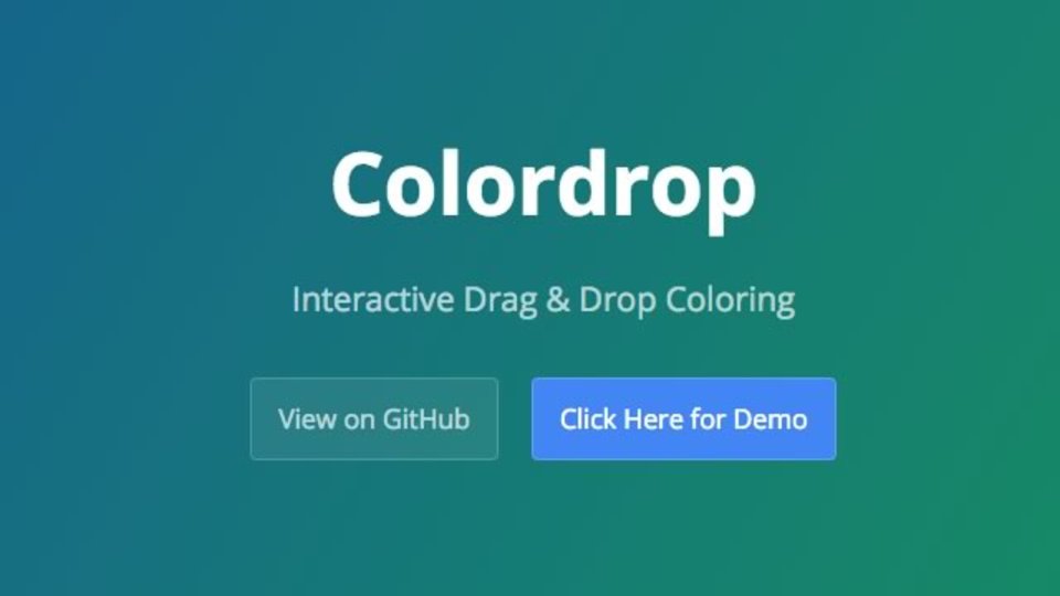 ドラッグ&ドロップでウェブページの色を自由に変えられるChrome拡張機能「Colordrop」