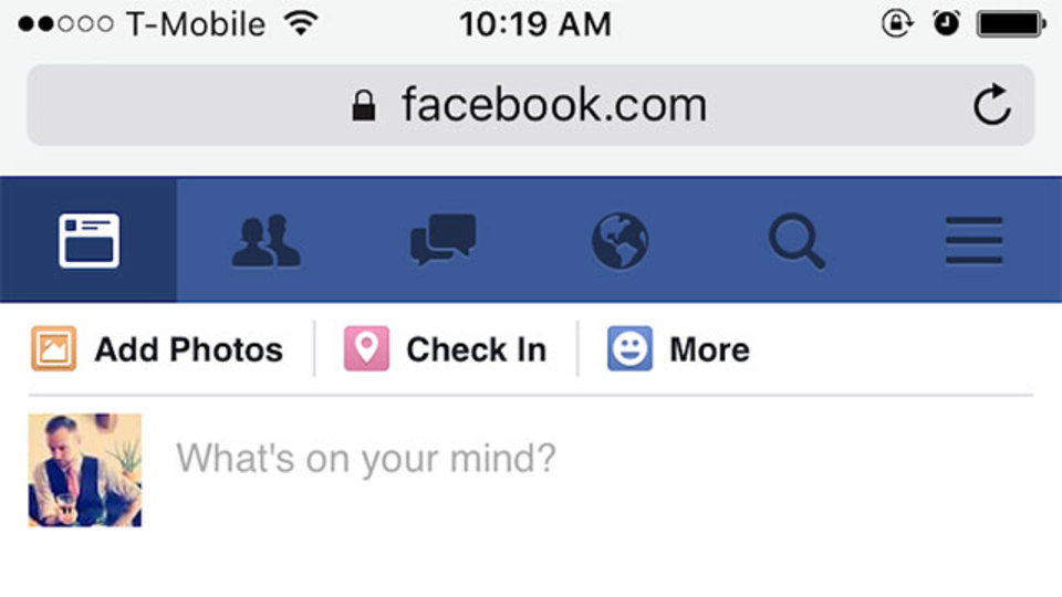 Facebookアプリの代わりにモバイルサイトを使えば約15%のバッテリー節約に