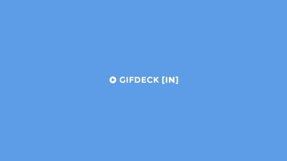 SlideShareのスライドをGIFアニメ化できるサイト「GifDeck」