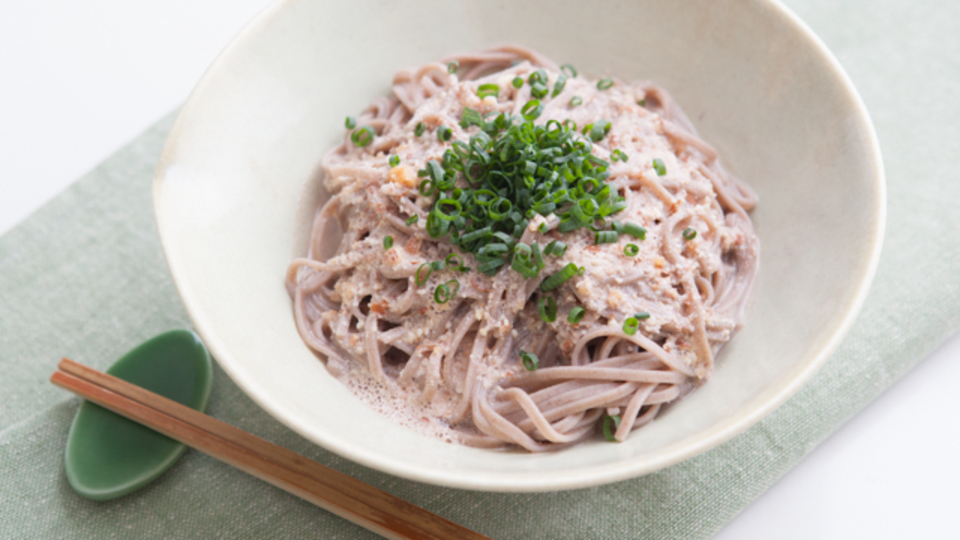 時間がない朝に作るエナジー朝食:五月病が解消する「木の実汁そば」