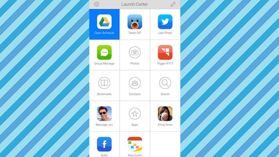 iOSで『Launch Center Pro』を使って、Googleドライブへのアクセスをスムーズに