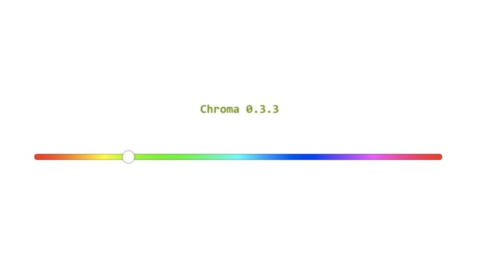 ブラウザだけで動くシンプルなカラーピッカー「Chroma」