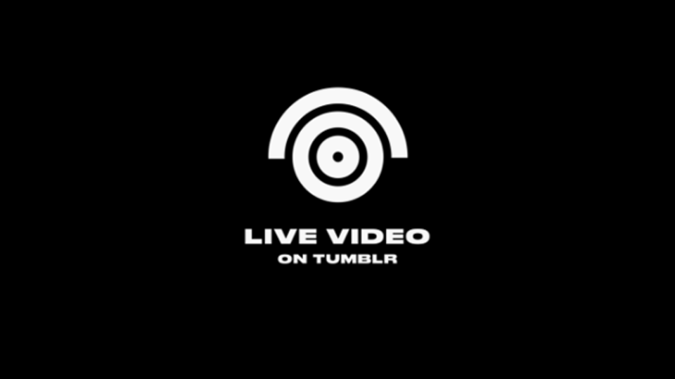 Tumblrがライブ動画配信サービスを発表
