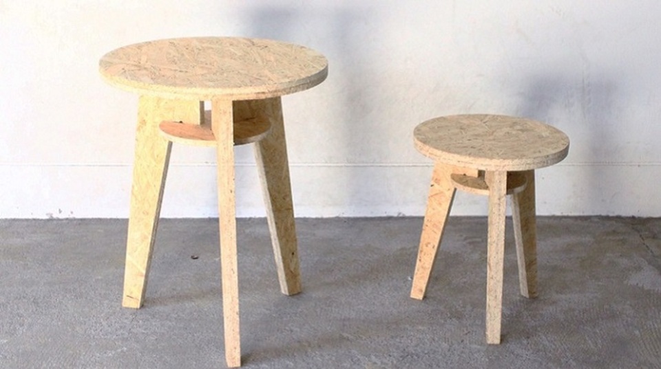 『OSB Furniture Stool』は、大人のための「夏休みの自由工作」だ