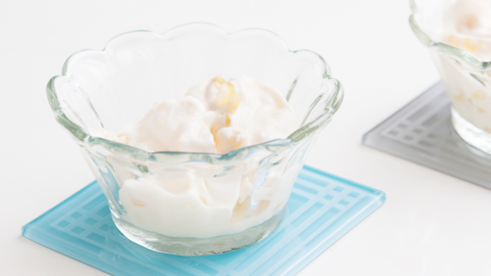 時間がない朝に作るエナジー朝食:夏バテ防止に「果実のフローズンヨーグルト」
