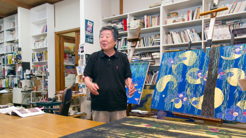 時代を超えた、モネとの競作。世界が再び注目するジャポニスム、平松礼二の世界