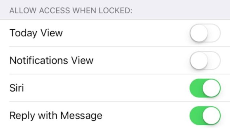 iOS 10のロック画面でウィジェットを完全に無効化する方法