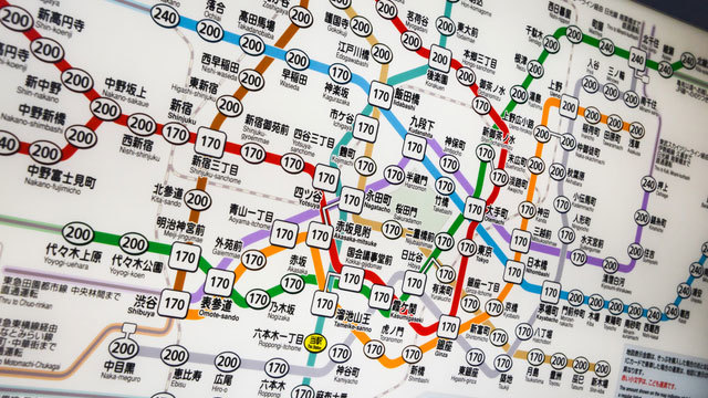 日本のすべての鉄道マップを収めたアプリ