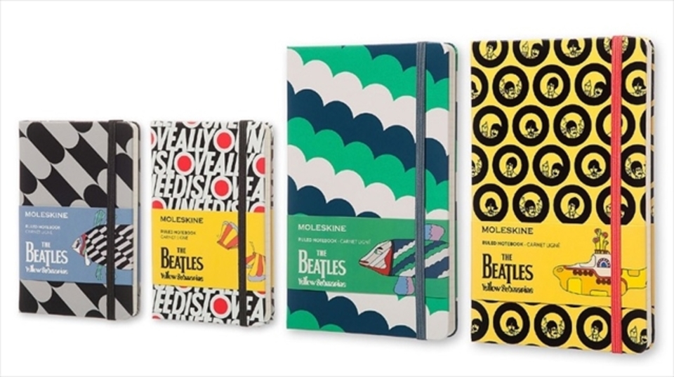 ジャケ買いすべきノートはサイケ!限定版モレスキンノートのBEATLESシリーズ