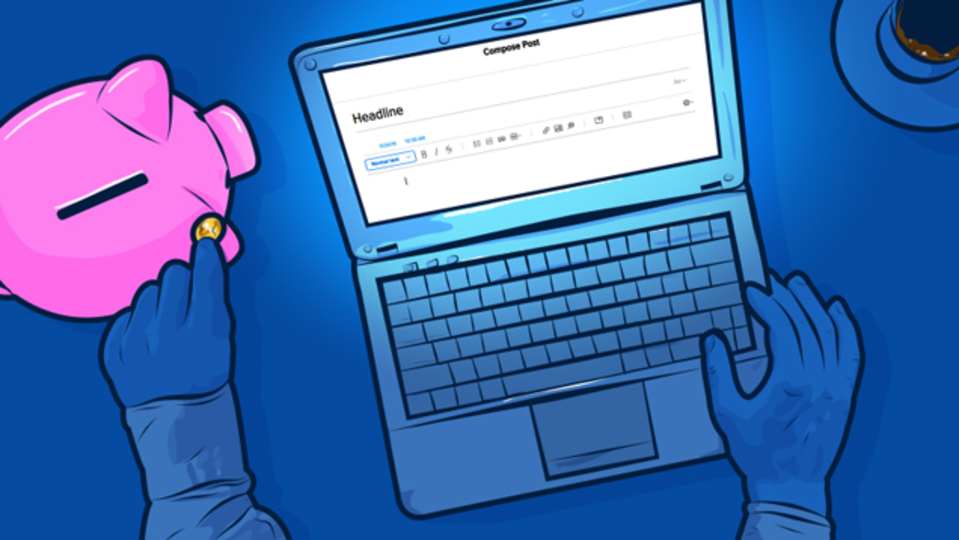 お金に関する目標を達成したいなら「ブログ」を始めるべき