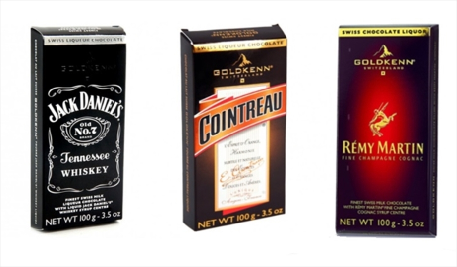 本物のお酒を使ったチョコレート「リカーコレクション」
