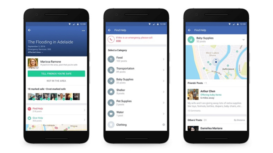 災害発生時に助かる! Facebookに「コミュニティヘルプ」機能が追加される