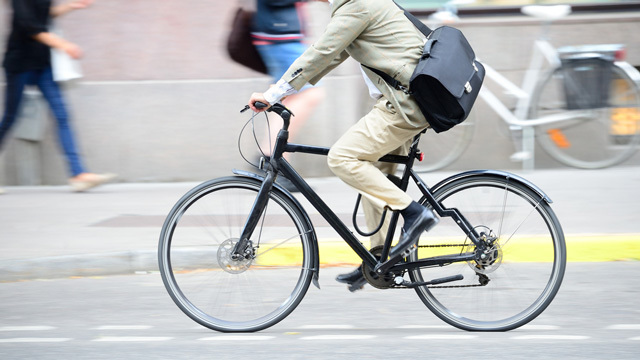 自転車通勤はいい運動になる:調査結果