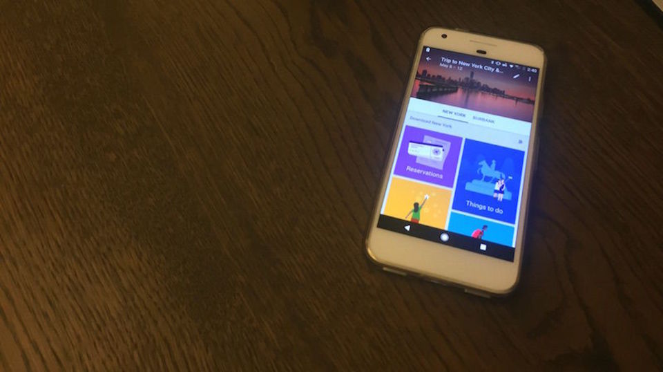 旅の管理はアップデートされた「Google Trips」が便利