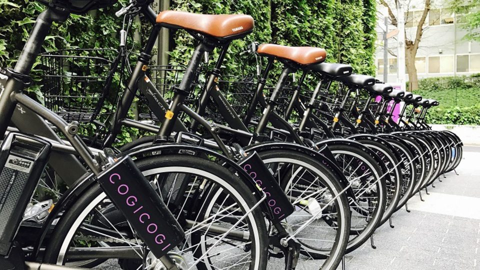 スマホで貸し出し・返却を管理。シェアサイクルサービスが渋谷キャストに設置