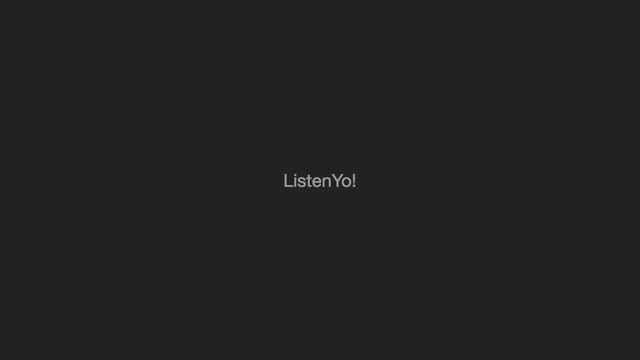 YouTube動画を音声だけ再生してくれるサイト「ListenYo!」