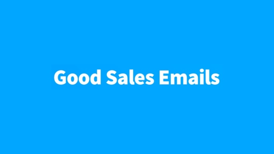 メールでの良いマーケティング例をまとめたサイト「Good Sales Emails」