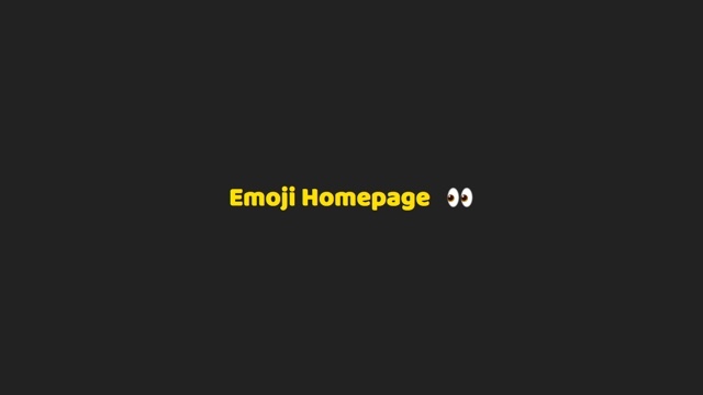 絵文字を手軽に検索できるサイト「Emoji Homepage」