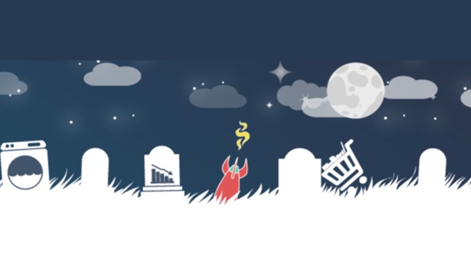 惜しくも消えていったスタートアップをまとめたサイト「Startup Graveyard」