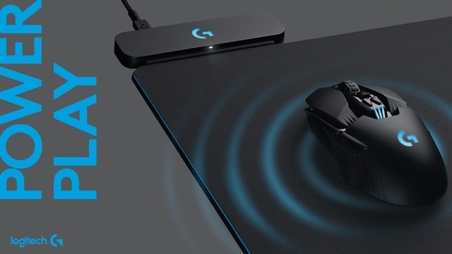 ワイヤレスマウスを充電できるパッド「PowerPlay」がLogitechより発売
