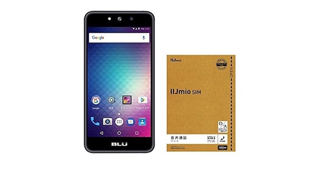 【Amazon プライムデー】米国BLU(ブルー)のSIMフリー端末がケースとシム付きで43%OFFに!