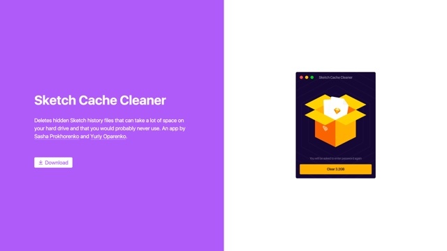Sketchの履歴に残る不要なファイルを一括削除できる「Sketch Cache Cleaner」