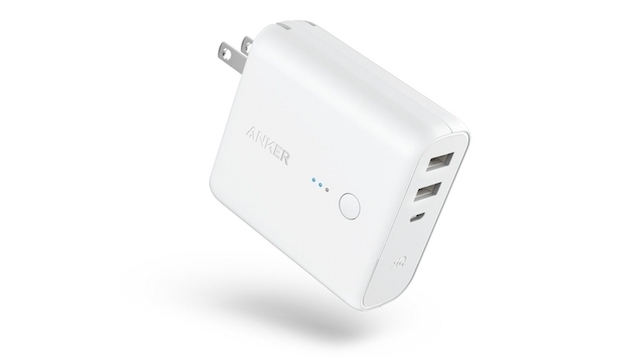 Anker、されど白。人気の充電プラグ+モバイルバッテリーの2in1充電器に「白」登場。