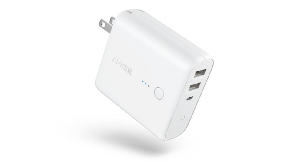 Anker、されど白。人気の充電プラグ+モバイルバッテリーの2in1充電器に「白」登場。