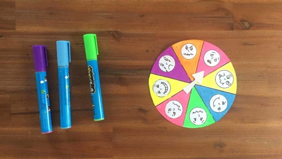 子どもが上手に思いを伝えられる「気持ちルーレット」を作ろう!