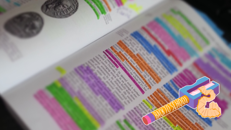 テキストを読む時間がないなら、斜め読みするといい