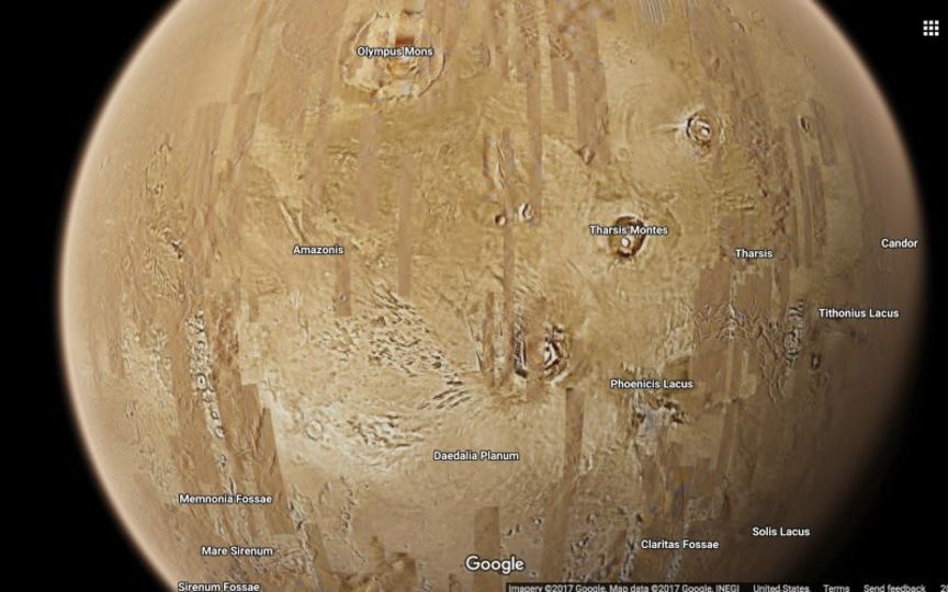 「Google マップ」のストリートビューで宇宙旅行ができるようになりました