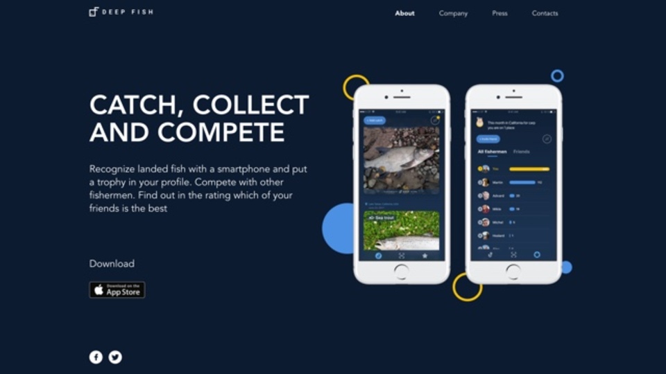 写真を撮るだけで釣った魚の名前が調べられるスマホアプリ『Deep Fish』