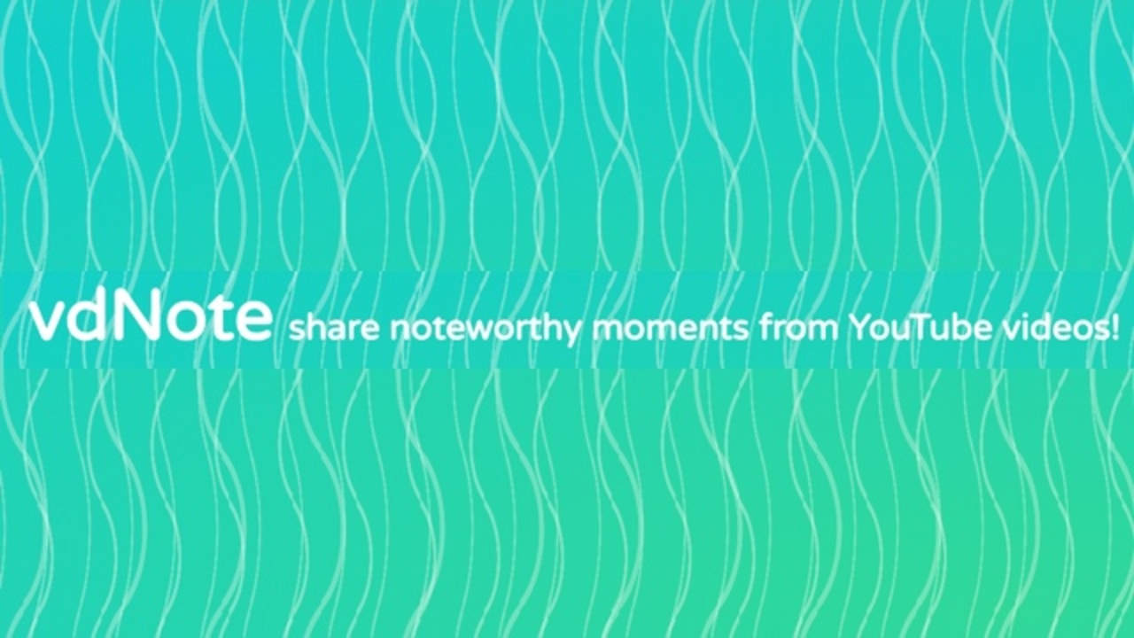 Vdnote Youtube動画の各シーンにコメントを残して共有できるサイト ライフハッカー 日本版