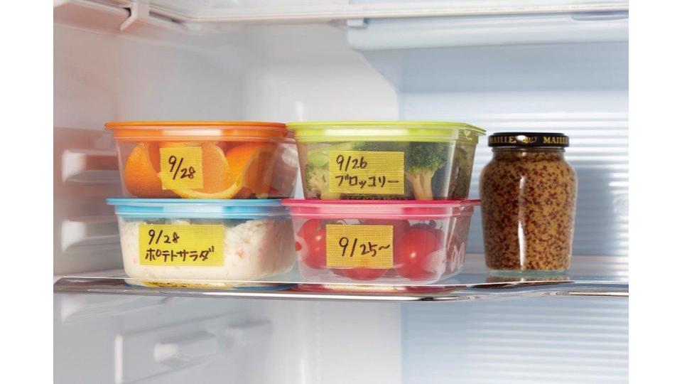 食品保存時の封止めやラベルに大活躍。ズボラさんこそ使いたいキッチンテープ