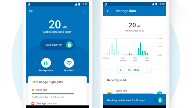 モバイルデータの使用量を監視できるGoogleの新しいアプリ「Datally」