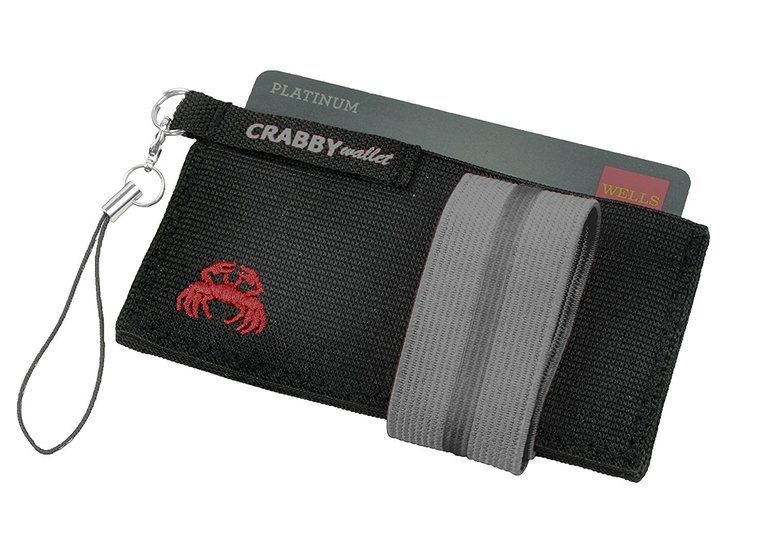 薄さわずか3ミリ。ポケットサイズの小さい財布「Crabby Wallet」