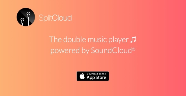 イヤホンの左右で別々の音楽を再生できるアプリ『SplitCloud』