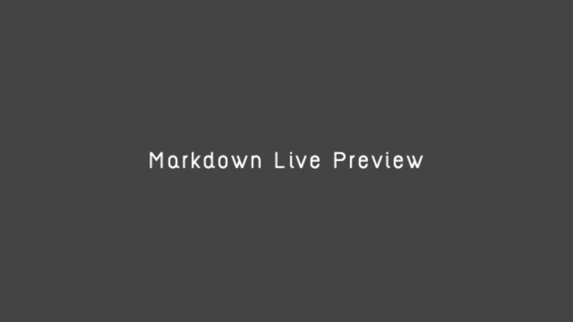 Markdown形式で書いた文章をリアルタイムにプレビューできるサイト「Markdown Live Preview」