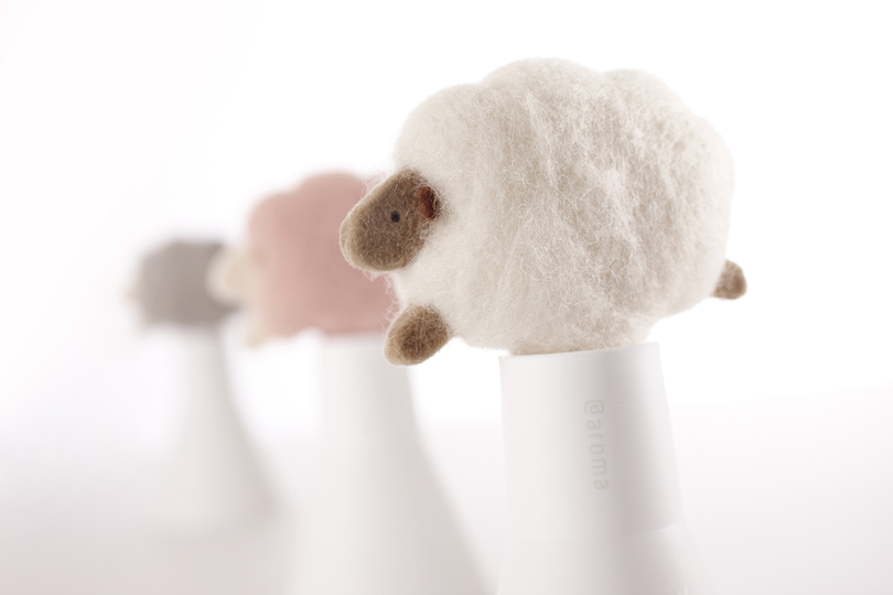 もふもふで癒されたい。ひつじのアロマディフューザーにおまかせ