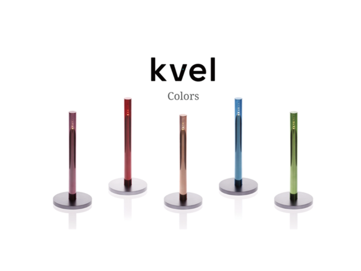 火を使わない革新的なロウソク「Kvel Colors」がキャンペーンを開始